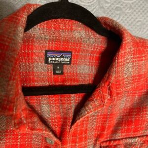 Patagonia Vibrant Red Checkered Shirt